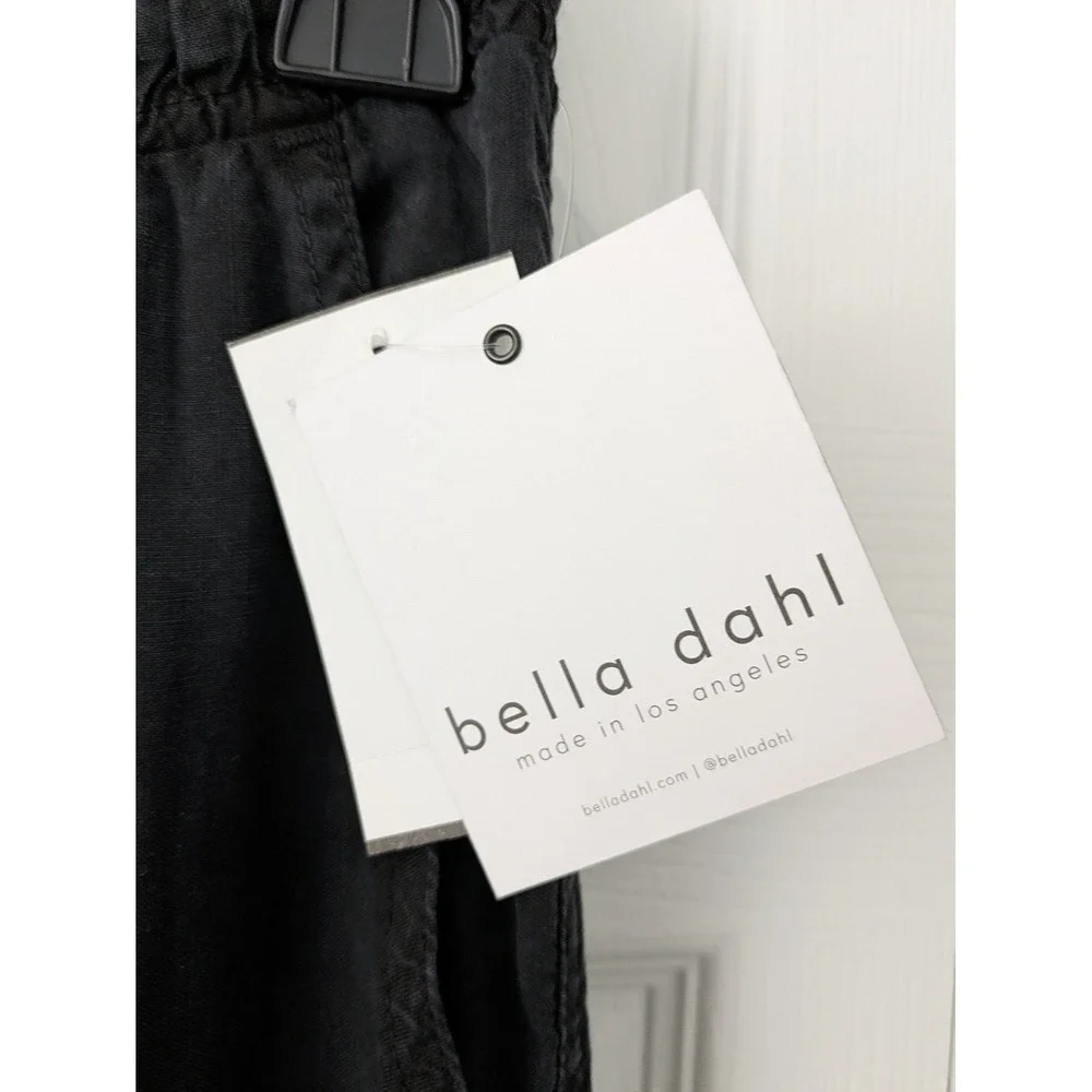 Bella Dahl Cargo‎ Jogger Track Pants Tencel Womens Size X-Small Black NWT $150